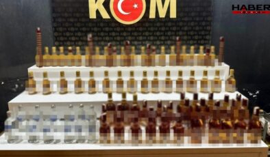 Bursa’da yılbaşı öncesi peş peşe operasyonlar: 98 şişe alkollü içki ele geçirildi