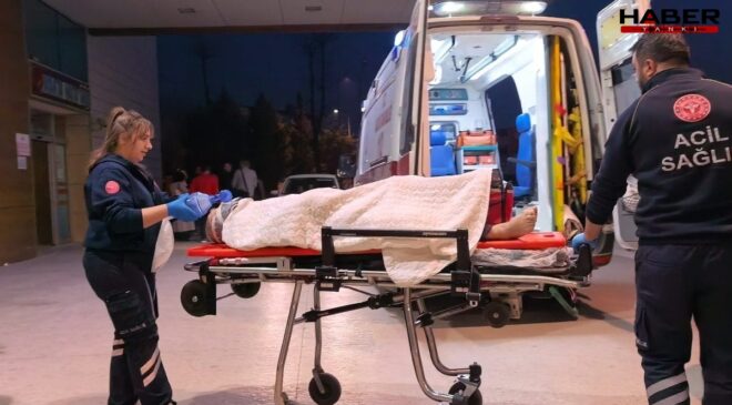 Bursa'da 4 metre yükseklikten düşen yaşlı adam ağır yaralandı