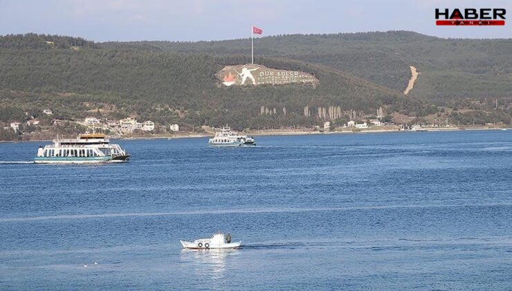 Çanakkale Boğazı’nda Panama bayraklı gemi arıza yaptı
