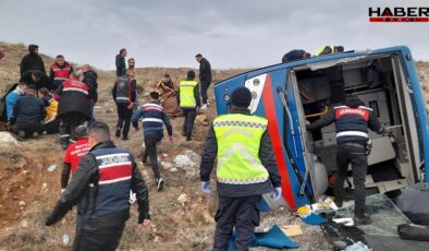 Cezaevi nakil aracı devrildi! 9 kişi yaralandı