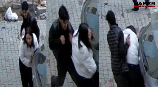 Çığlıkları sokakta yankılandı! Silah çekip karısına dehşeti yaşattı