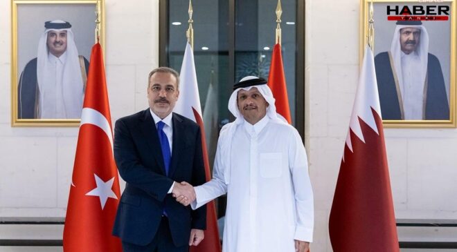 Dışişleri Bakanı Fidan, Katar Dışişleri Bakanı Al Sani ile görüştü