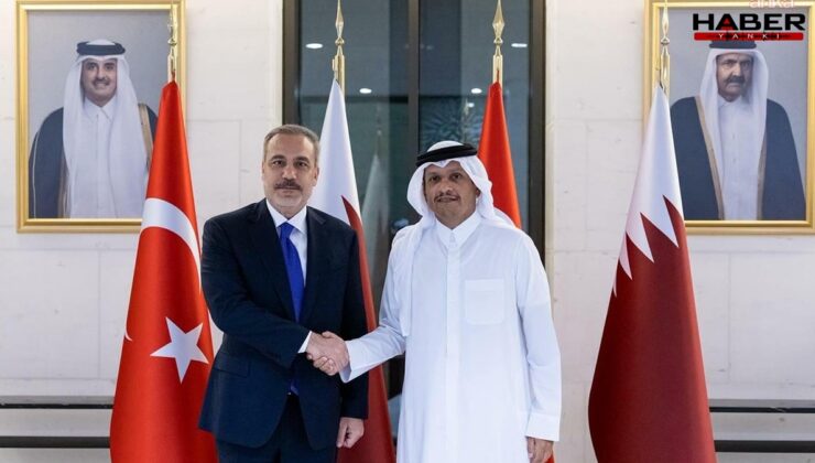 Dışişleri Bakanı Fidan, Katar Dışişleri Bakanı Al Sani ile görüştü