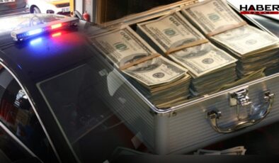 Emniyet müdürünün çakarlı aracıyla girdiği benzinlikte, binlerce dolar rüşvet alırken yakalandı