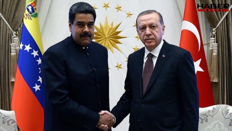 Erdoğan, Venezuela Cumhurbaşkanı Nicolas Maduro ile görüştü
