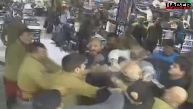 Esnaf birbirine girdi, ortalık savaş alanına döndü