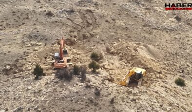 İş makinesini kullanma amaçları 'pes' dedirtti! 14 kişi gözaltına alındı