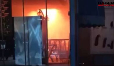 İstanbul'da balık restoranında yangın