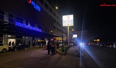 Kendisini ve çocuğunu darp eden kocasını yaraladı