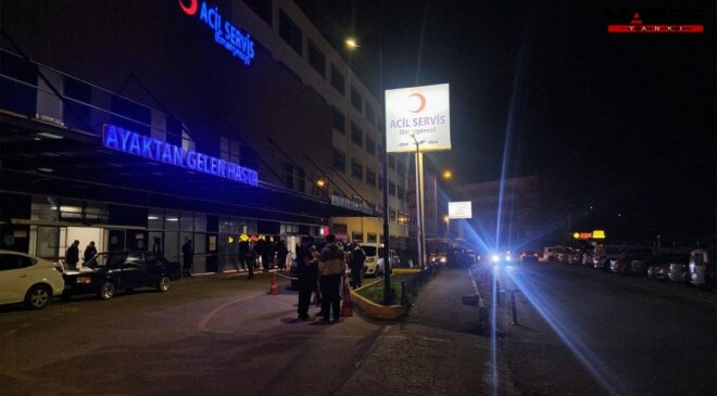 Kendisini ve çocuğunu darp eden kocasını yaraladı