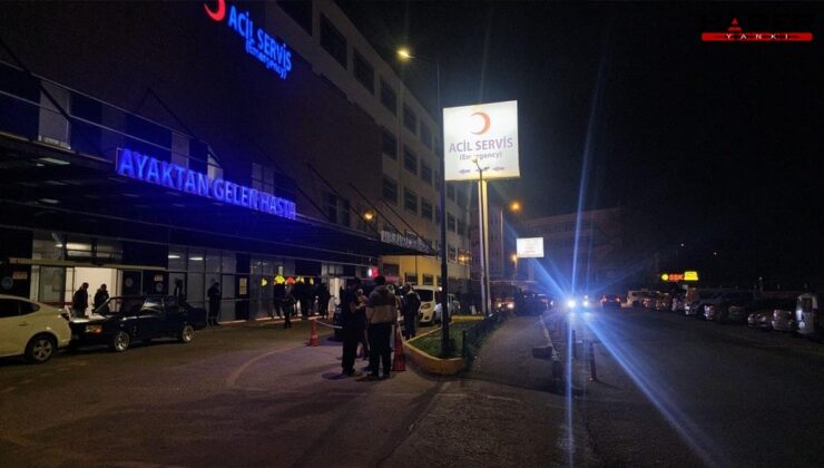 Kendisini ve çocuğunu darp eden kocasını yaraladı