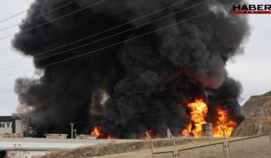 Kırıkkale'de fabrika yangını! Alevlerle mücadele devam ediyor
