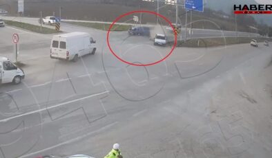 Kırmızı ışıkta faciaya ramak kala