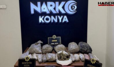 Konya’da 19 günde 97 uyuşturucu operasyonu: 110 tutuklama