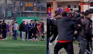 Liseler arası futbol turnuvasında öğretmen darp edildi