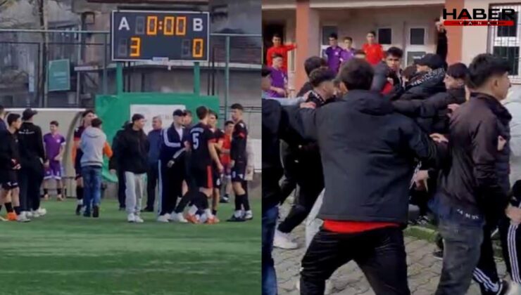 Liseler arası futbol turnuvasında öğretmen darp edildi