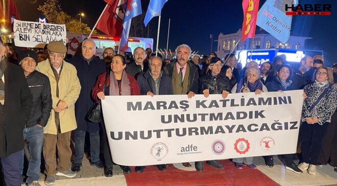 Maraş Katliamı’nın 47. yılında Kadıköy’de anma etkinliği