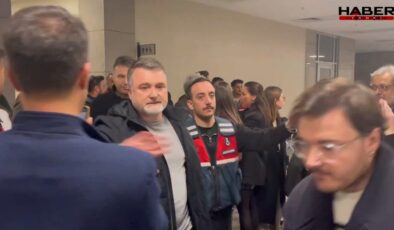 Mehmet Akif Ersoy'la tutuklanan isim gazetecilere saldırdı!