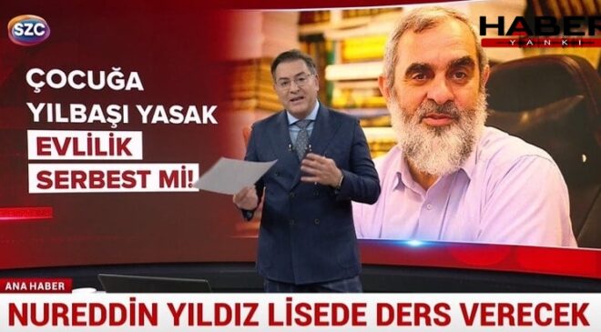 Nureddin Yıldız lisede ders verecek