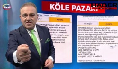 Okuyanı çileden çıkaran ilan! SÖZCÜ TV'de o ayrıntı gündeme geldi