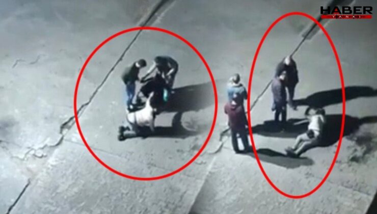 Otoparkta gece yarısı dehşet! Engelli adamı böyle dövdüler