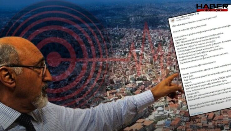 Prof. Bektaş: 'Amerikalıların deprem uyarısı tesadüf değil'