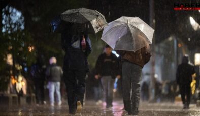 Sağanak için saat verildi! Meteoroloji kritik uyarıyı yaptı