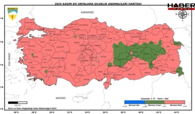 Son 55 yılın en sıcak 3'üncü kasım ayı yaşandı