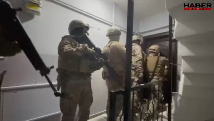 Suç örgütlerine operasyonda 5'i 18 yaşından küçük 13 kişi gözaltına alındı