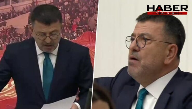 TBMM TV, Ağbaba'nın pankartını göstermemek için kadraj değiştirdi