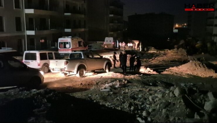 TOKİ inşaatında feci kaza: 1 ölü