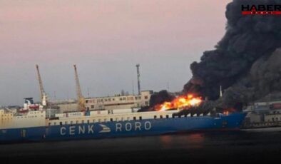 Ukrayna seferi yapan Türk gemisi vuruldu