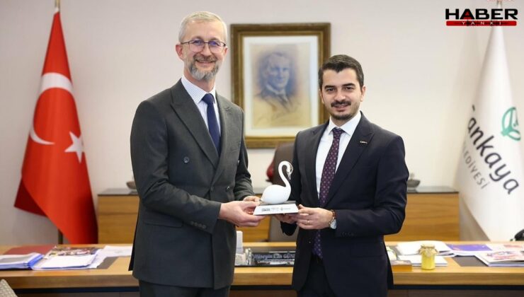 Ukrayna’nın Ankara Büyükelçisi Dzhelialov’dan Çankaya Belediyesine ziyaret