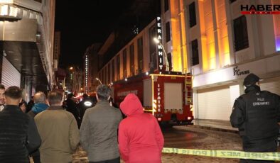 Van’da otel restoranında yangın paniği