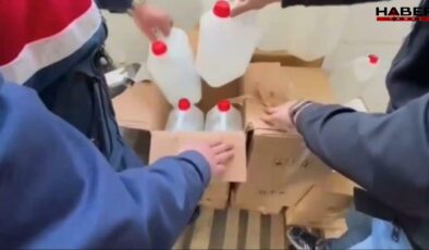 Yılbaşı öncesi operasyon: Litrelerce yakalandı