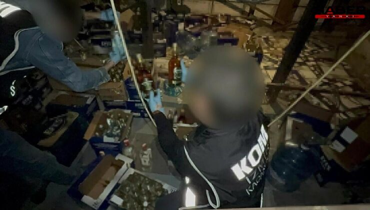 Yılbaşı öncesi sahte ve kaçak içki operasyonu: 3 tutuklama