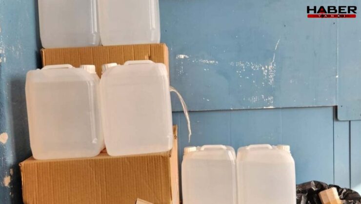 Yılbaşına sayılı günler kala dev sahte alkol operasyonu!