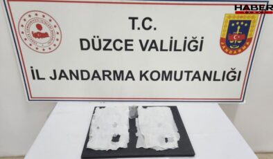 Zehir taciri dinlenme tesisinde yakalandı
