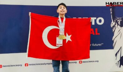 11 yaşındaki Sidar, Amerika'daki olimpiyatlarda matematikte dünya birincisi oldu