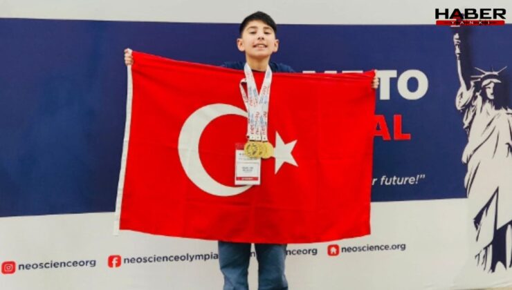 11 yaşındaki Sidar, Amerika'daki olimpiyatlarda matematikte dünya birincisi oldu