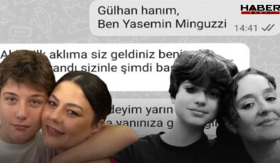 Ahmet Minguzzi'nin annesi ile Atlas Çağlayan'ın annesinin kahreden mesajlaşması
