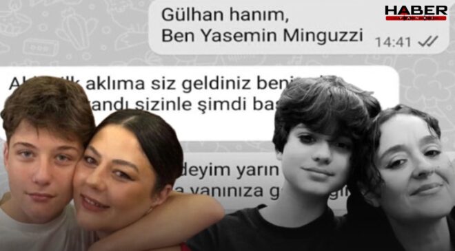 Ahmet Minguzzi'nin annesi ile Atlas Çağlayan'ın annesinin kahreden mesajlaşması