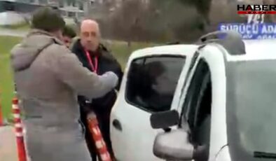 Avcılar'da ehliyet sınavından 7'nci kez kalan genç duruma tepki gösterdi