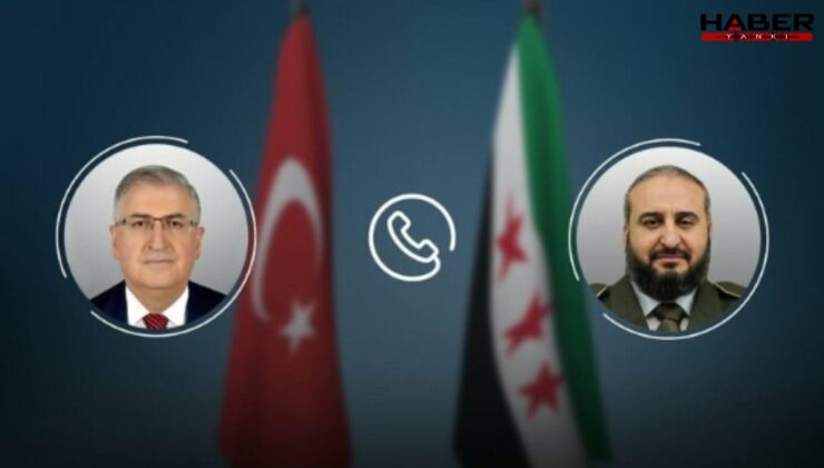 Bakan Güler, Suriyeli mevkidaşı Ebu Kasra ile görüştü