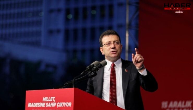 Beykoz'da İmamoğlu'nun mektubu okundu: Milletimiz artık, herkesi bir ve eşit göreni, adaletli olanı, çok çalışanı iş başında görmek istiyor