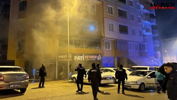 Bilecik’te bina yangınında 5 kişi dumandan etkilendi, evcil hayvanlar kurtarıldı