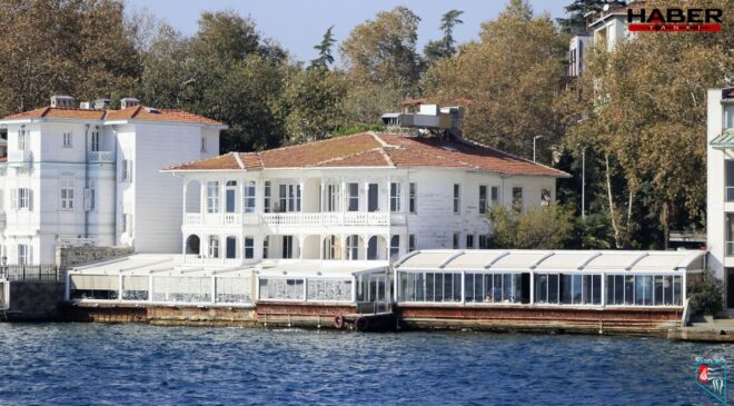 Boğaz'daki 200 yıllık tarihi yalı satılıyor