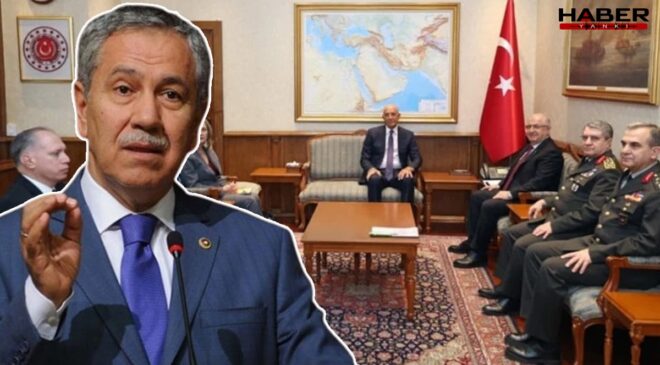 Bülent Arınç Barrack'ın ziyaretindeki oturma düzenine ateş püskürdü