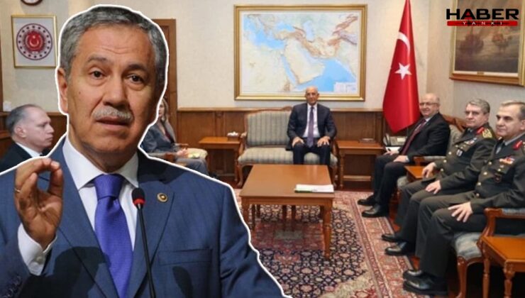 Bülent Arınç Barrack'ın ziyaretindeki oturma düzenine ateş püskürdü