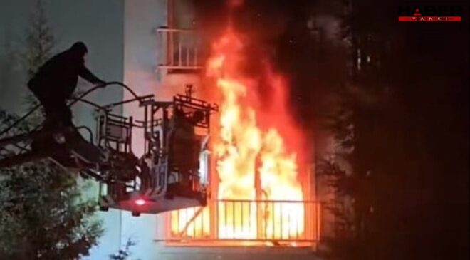 Bursa'da korkutan yangın: 1'i çocuk 3 kişi hastaneye kaldırıldı